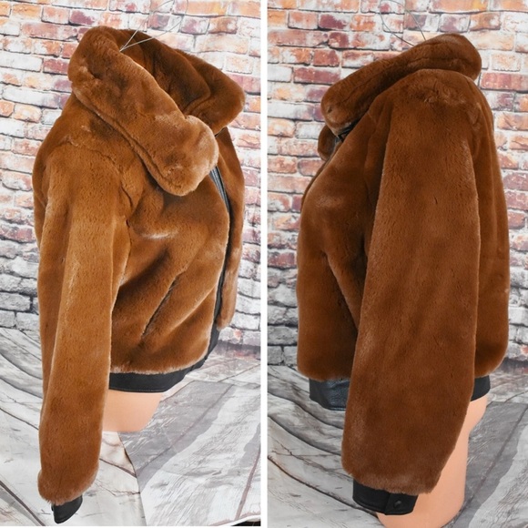 Blank NYC Chocolate Teddy Jacket - Picture 5 of 14